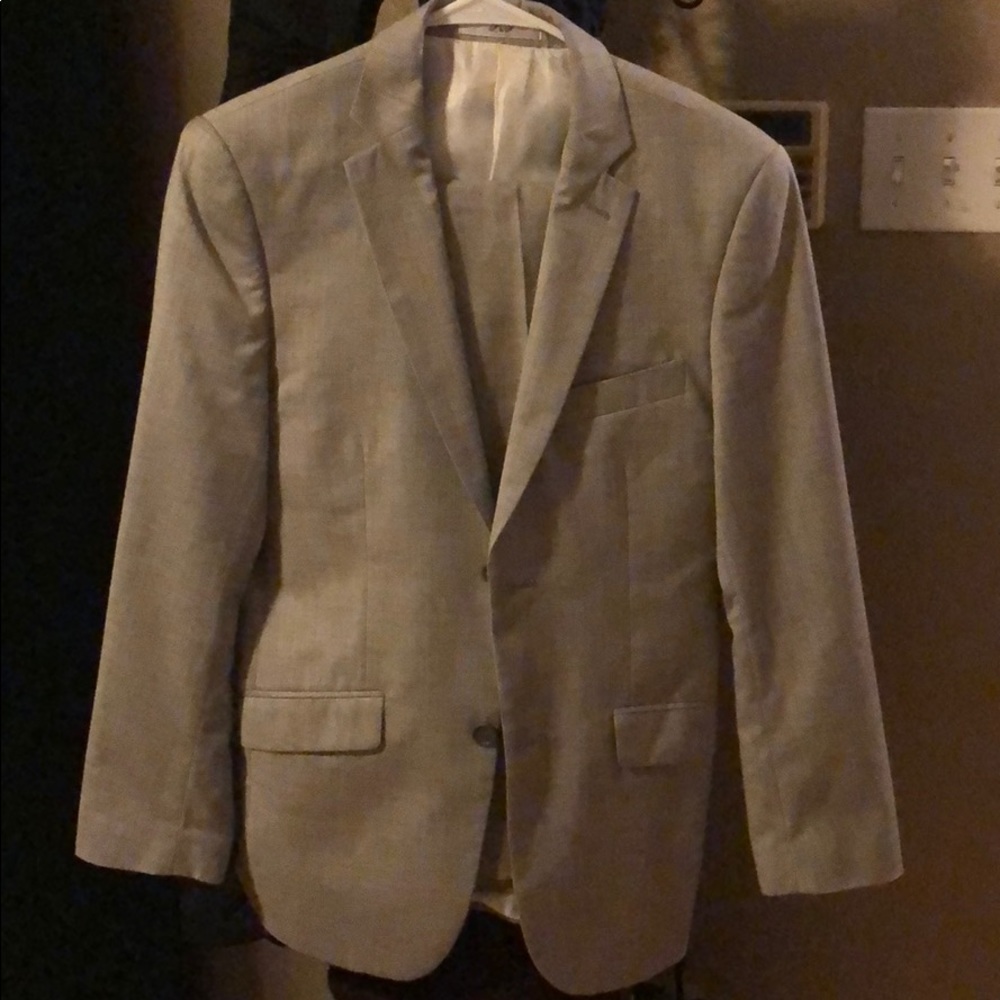Beautiful grey L&S custom suit